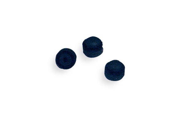 Rubber insert for side panels
