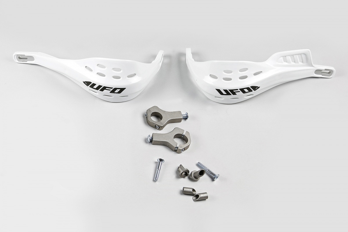 Motocross handguards Jumpy oversize white