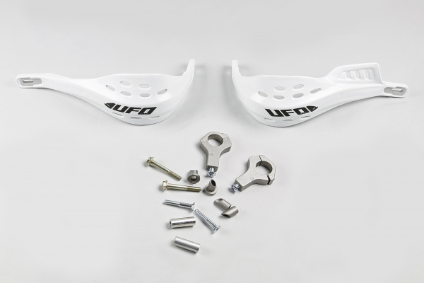 Supermotard handguards Jumpy oversize white