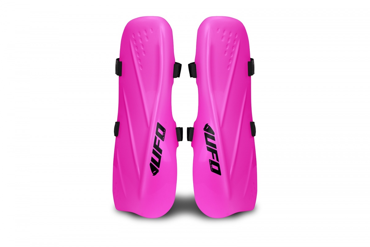 Ski and snowboard shin guard Slalom 2.0 neon orange - Snow - SK09185-FFLU - UFO Plast