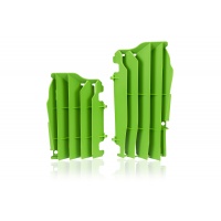 Motocross radiator louvers for Kawasaki green - Radiator Louvers - AC02471 - Ufo Plast