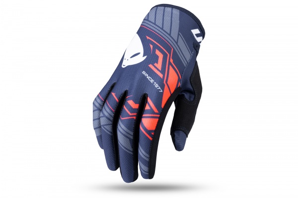 E-bike Skill Heron gloves blue and orange - Gloves - GU04500-C - Ufo Plast
