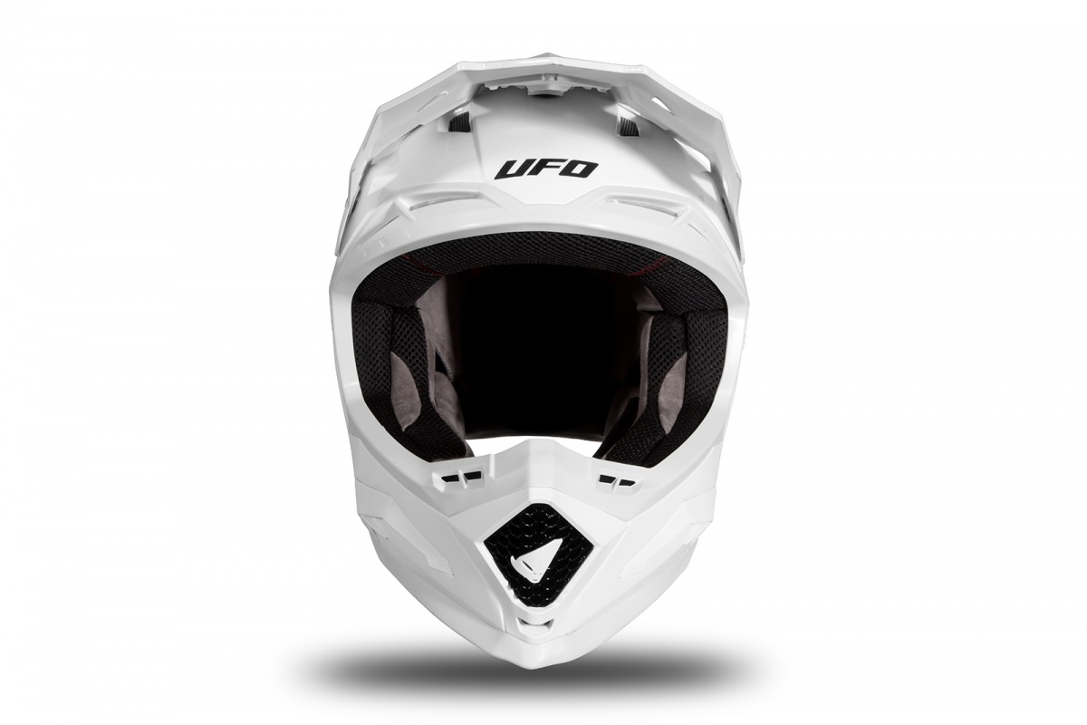 Motocross helmet Echus DOT white glossy - NEW PRODUCTS - HE13004-W - Ufo Plast