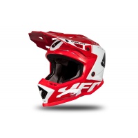 Motocross helmet Echus DOT red and white glossy - Home - HE13004-BW - Ufo Plast