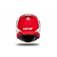 Motocross helmet Echus DOT red and white glossy - Home - HE13004-BW - Ufo Plast