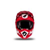 Motocross helmet Echus DOT red and white glossy - Home - HE13004-BW - Ufo Plast