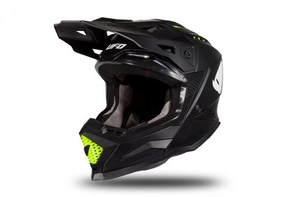 Motocross helmet Echus black matt - Ufo Plast
