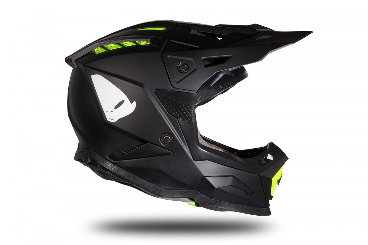 Motocross helmet Echus black matt - Ufo Plast