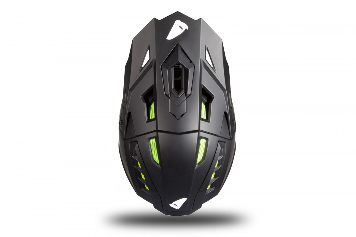 Motocross helmet Echus black matt - Ufo Plast